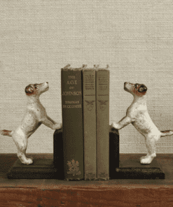 Jack Russell Bookends